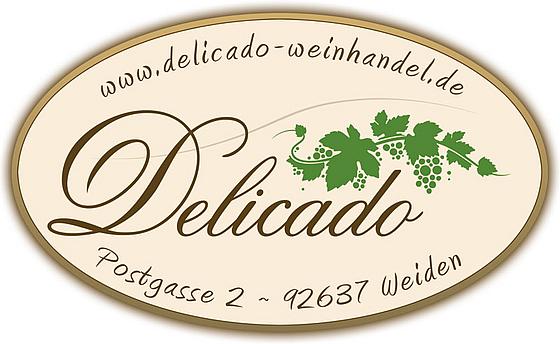 Das Bild zeigt das Logo von Delicado.