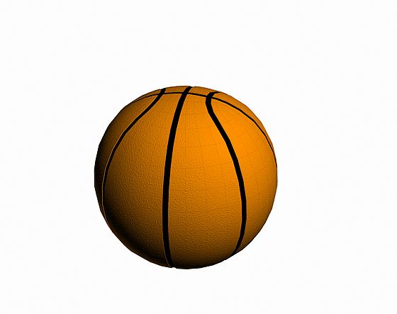 Dieses Bild zeigt einen Basketball