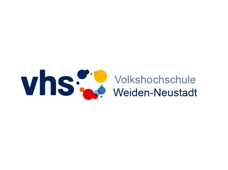 Das Bild zeigt das Logo der VHS Weiden-Neustadt