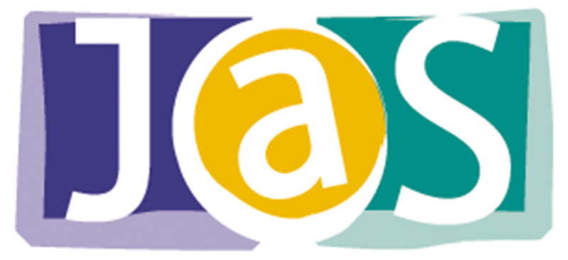 Dieses Bild zeigt das Jugendsozialarbeit an Schulen Logo mit dem Schriftzug JaS