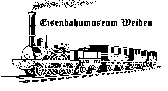 Die Grafik zeigt das Logo Eisenbahnmuseum Weiden